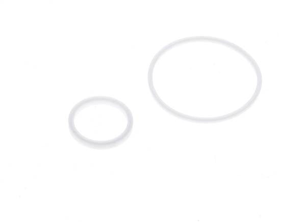 Kit de juntas de PTFE para colador 1-1/4", malla de 1,0mm