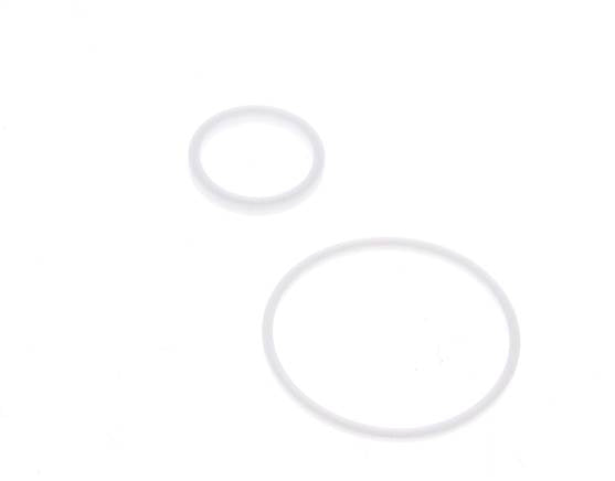 Kit de juntas de PTFE para colador 1-1/4", malla de 1,0mm