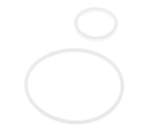 Kit de juntas de PTFE para colador 1-1/2", malla de 1,0mm