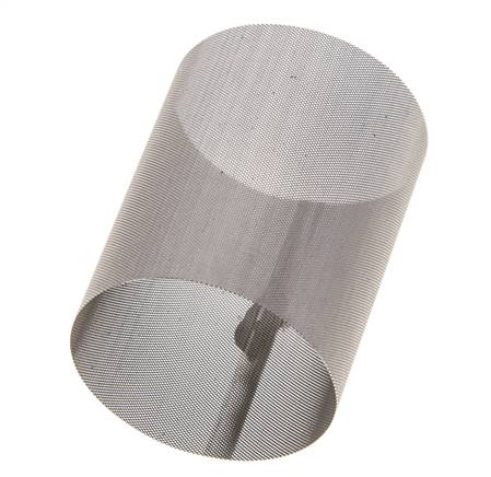 Tamiz de repuesto para colador, acero inoxidable, malla de 0,2mm, 42x57mm