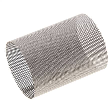 Tamiz de repuesto para colador, acero inoxidable, malla de 0,2mm, 42x57mm