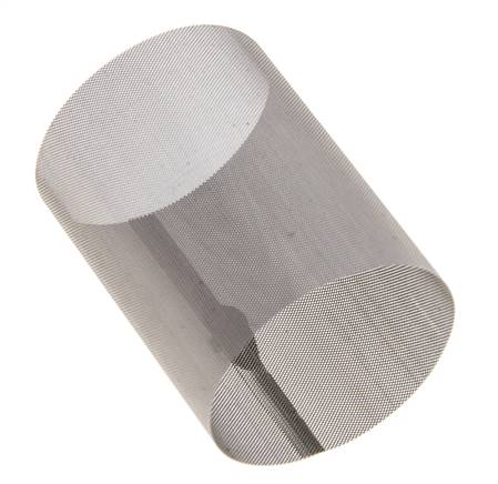 Tamiz de repuesto para colador, acero inoxidable, malla de 0,2mm, 42x57mm