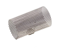 Tamiz de repuesto para colador, acero inoxidable, malla de 0,5mm, 18x32mm [5 piezas]