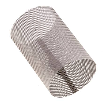 Tamiz de repuesto para colador, acero inoxidable, malla de 0,2mm, 30x47mm [2 piezas]