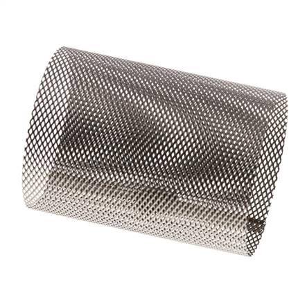 Tamiz de repuesto para colador, acero inoxidable, malla de 0,5mm, 36x50mm [2 piezas]
