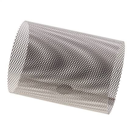 Tamiz de repuesto para colador, acero inoxidable, malla de 0,5mm, 42x57mm [2 piezas]