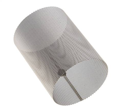Tamiz de repuesto para colador, acero inoxidable, malla de 0,5mm, 53x70mm [2 piezas]