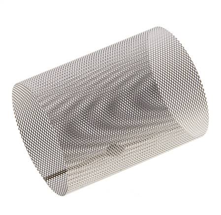Tamiz de repuesto para colador, acero inoxidable, malla de 0,5mm, 53x70mm [2 piezas]