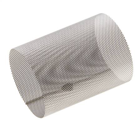 Tamiz de repuesto para colador, acero inoxidable, malla de 0,5mm, 53x70mm [2 piezas]