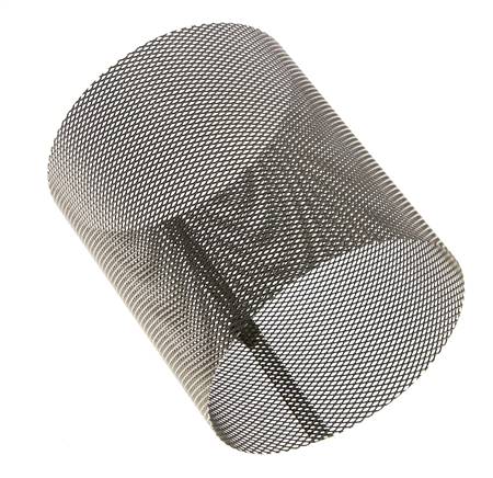 Tamiz de repuesto para colador, acero inoxidable, malla de 0,8mm, 74x89,5mm