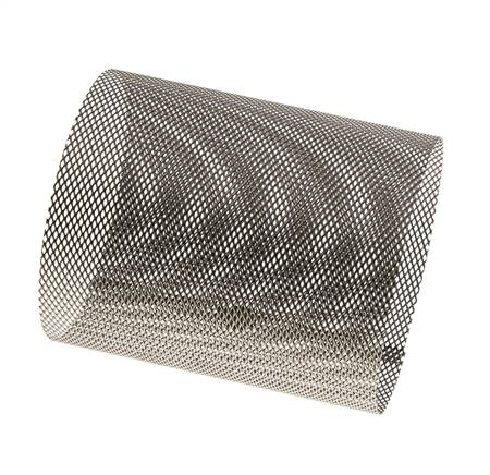 Tamiz de repuesto para colador, acero inoxidable, malla de 0,8mm, 74x89,5mm