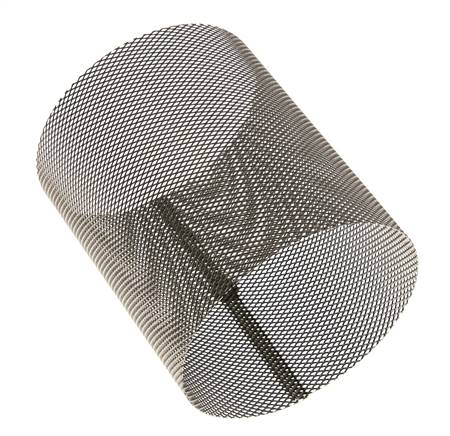 Tamiz de repuesto para colador, acero inoxidable, malla de 0,8mm, 74x89,5mm