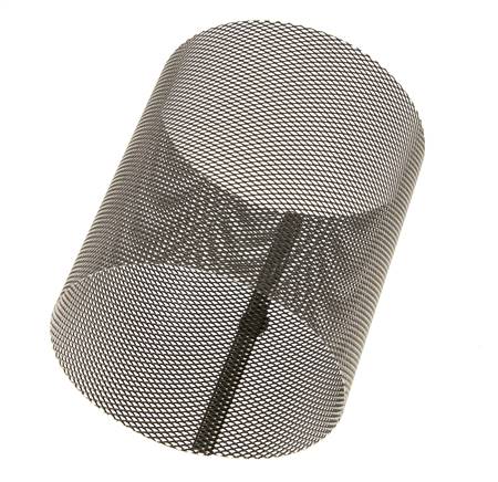 Tamiz de repuesto para colador, acero inoxidable, malla de 0,8mm, 74x89,5mm