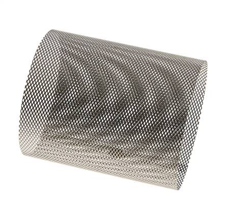 Tamiz de repuesto para colador, acero inoxidable, malla de 0,8mm, 74x89,5mm