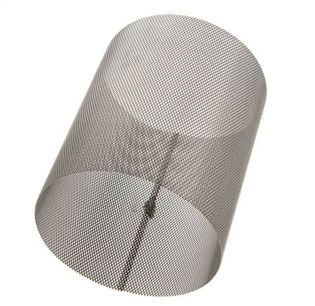 Tamiz de repuesto para colador, acero inoxidable, malla de 0,8mm, 102x129,5mm