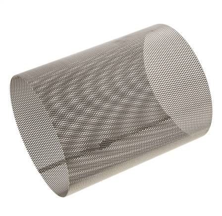 Tamiz de repuesto para colador, acero inoxidable, malla de 0,8mm, 102x129,5mm