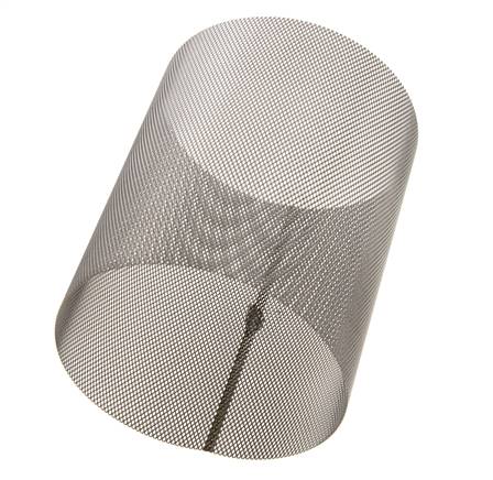 Tamiz de repuesto para colador, acero inoxidable, malla de 0,8mm, 102x129,5mm