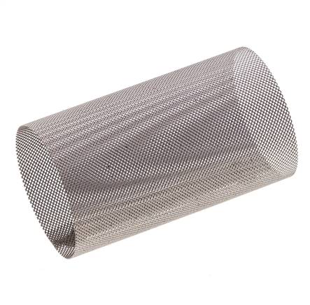 Tamiz de repuesto para colador, acero inoxidable, malla de 0,2mm, 24x41mm [2 piezas]