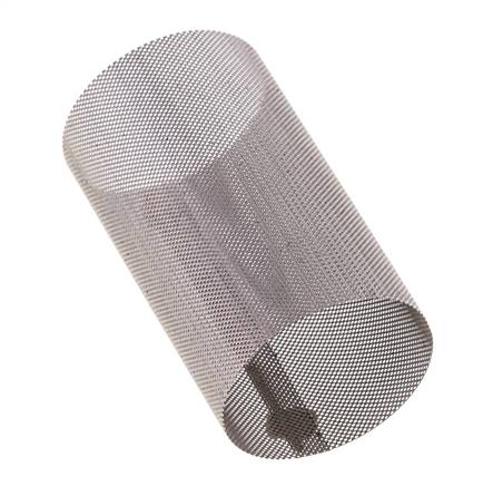 Tamiz de repuesto para colador, acero inoxidable, malla de 0,2mm, 24x41mm [2 piezas]