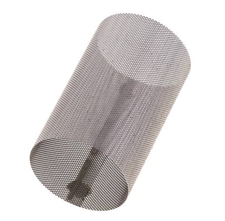 Tamiz de repuesto para colador, acero inoxidable, malla de 0,2mm, 24x41mm [2 piezas]