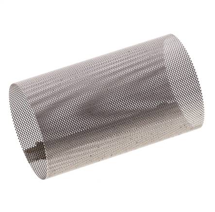 Tamiz de repuesto para colador, acero inoxidable, malla de 0,2mm, 24x41mm [2 piezas]