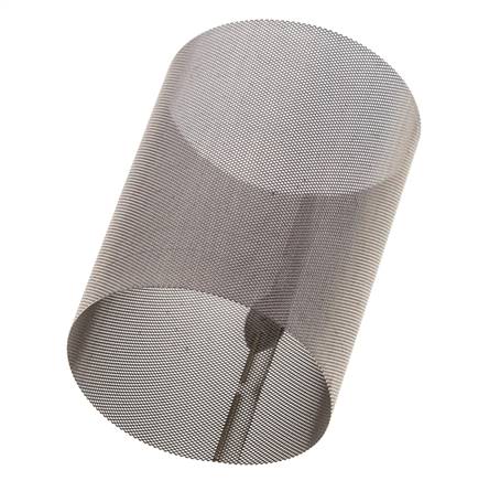 Tamiz de repuesto para colador, acero inoxidable, malla de 0,2mm, 36x50mm