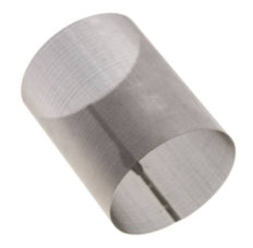 Tamiz de repuesto para colador, acero inoxidable, malla de 0,2mm, 53x70mm