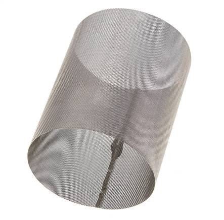 Tamiz de repuesto para colador, acero inoxidable, malla de 0,2mm, 53x70mm