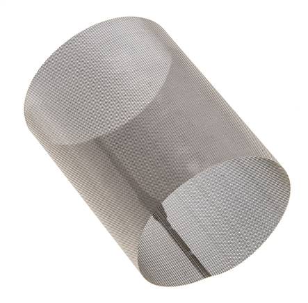 Tamiz de repuesto para colador, acero inoxidable, malla de 0,2mm, 53x70mm