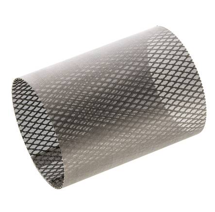 Tamiz de repuesto para colador, acero inoxidable, malla de 0,2mm, 63x83mm