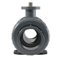 Válvula de Bola de PVC de 2 Vías de 63 mm, con toma ISO - 614 - VDL