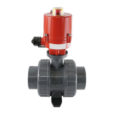 Válvula de bola eléctrica de PVC de 2 vías de 63mm 24V AC VDL