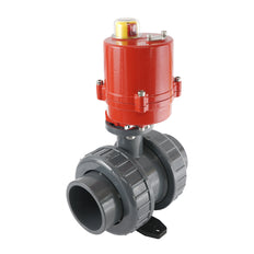 63mm 24V DC VDL 2-way PVC Electrical ball valve