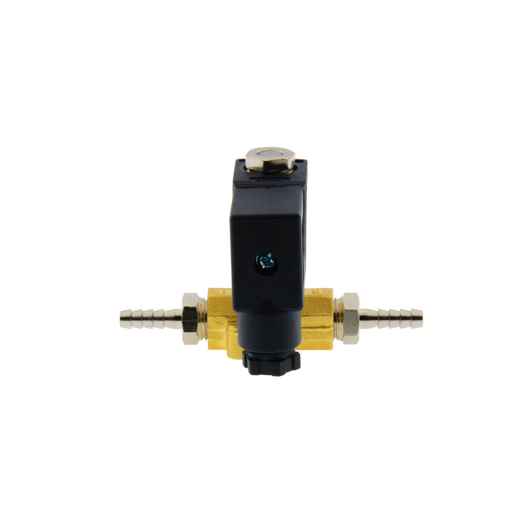 válvula solenoide de 24V DC para soldar 6mm Hose Barb