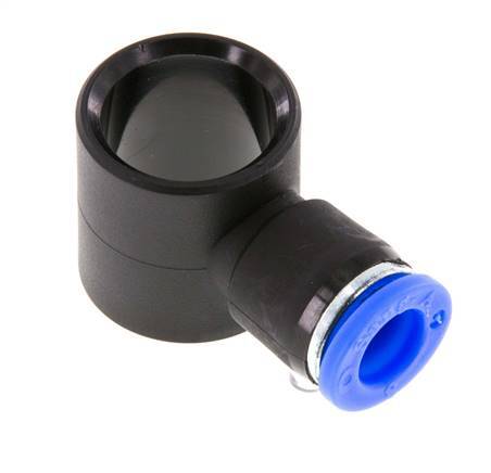 8mm L-Banjo Push-in Fitting PBT/POM NBR Banjo bolt G3/8'' [5 Pieces]