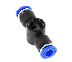 6mm T-Banjo Push-in Fitting PBT NBR Banjo bolt G1/8'' [5 Pieces]