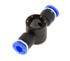 6mm T-Banjo Push-in Fitting PBT NBR Banjo bolt G1/4'' [5 Piezas]